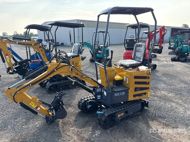 2026 CFG MX12R Mini Excavator (Unused)