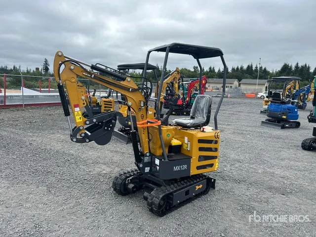 2026 CFG MX12R Mini Excavator (Unused)