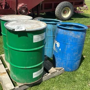 ASSORTED DRUM LOT