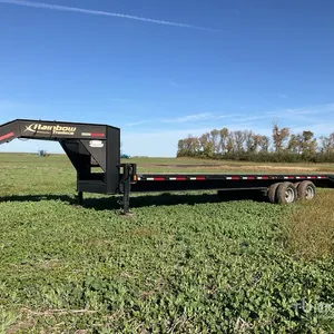 2020 Rainbow Express 20000 lb 30 ft T/A Gooseneck Flatbed Trailer