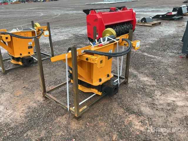 2026 GIYI GY-AD680 Skid Steer Post Driver (Unused)