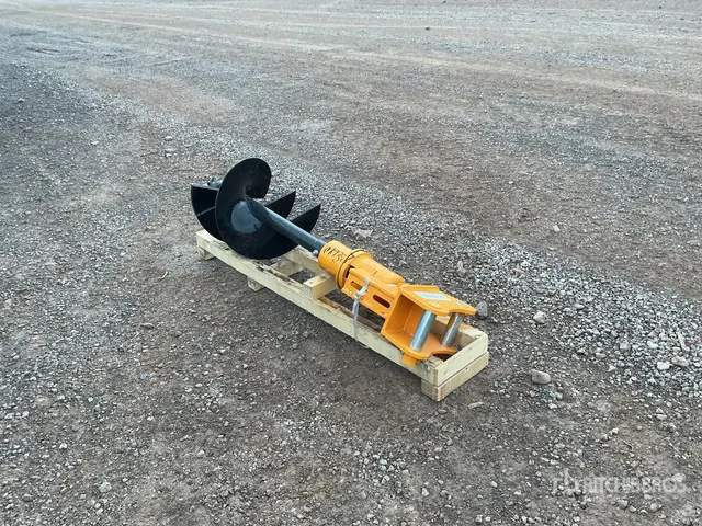 2026 GIYI 35 in Excavator Auger - Fits Cat 303 (Unused)