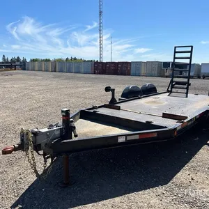 2018 Miska 14 ft T/A Equipment Trailer