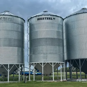 Westeel 1806 +/- 5700 bu 6 Ring Hopper Grain Bin