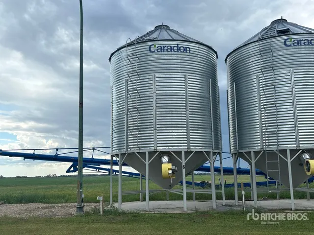 Caradon 1806 +/- 5700 bu 6 Ring Hopper Grain Bin