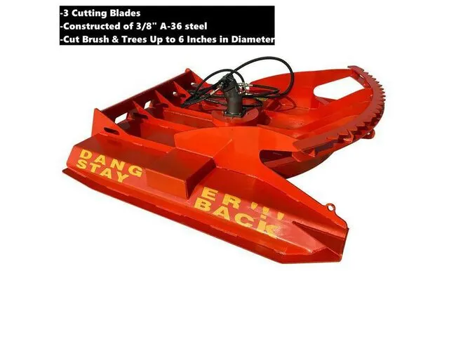 2026 Top Cat HDRC 72 in Skid Steer Brush Cutter (Unused)