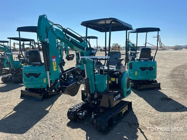 2026 CFG KT13R Mini Excavator (Unused)
