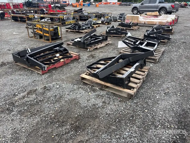 Quantity of (8) 2026 Mower King SA 48 in Skid Steer Forks (Unused)