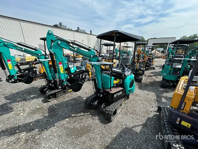 2026 CFG KT13R Mini Excavator (Unused)