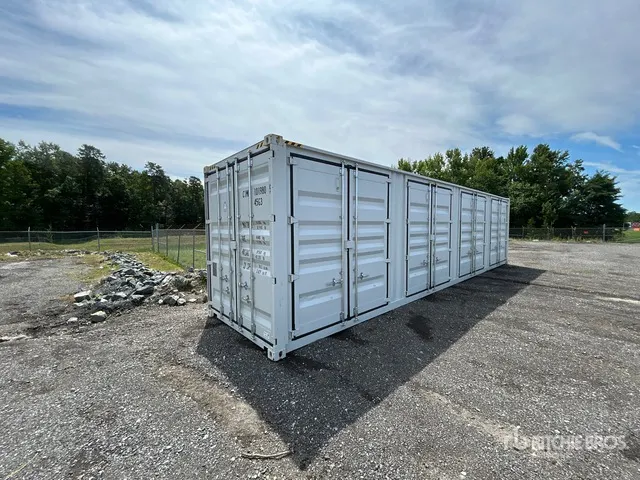 2025 40 ft High Cube Multi-Door Storage Container