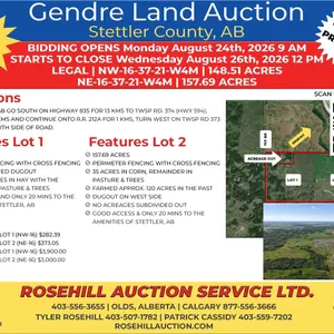 Gendre Land Auction