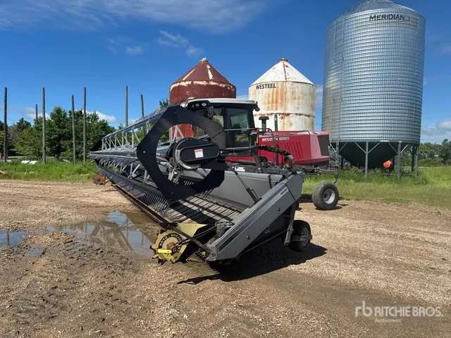 2012 Massey Ferguson WR9740 36 ft Swather Windrower