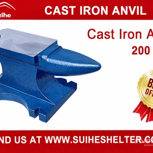2026 Suihe A200 200 lb Cast Iron Anvil (Unused)