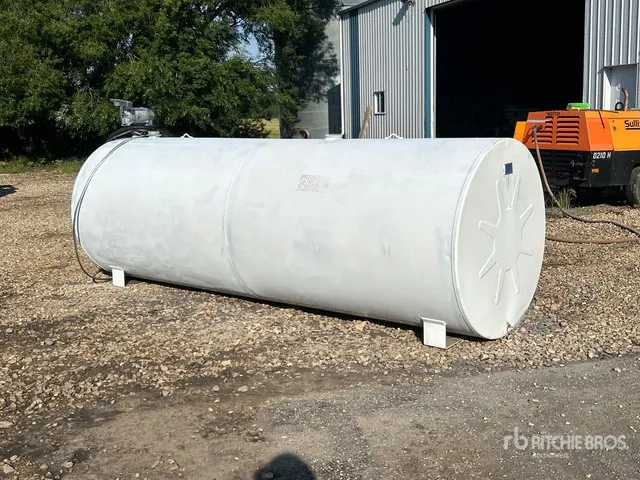 1993 Westeel 1000 gal Portable Steel Diesel Fuel Tank
