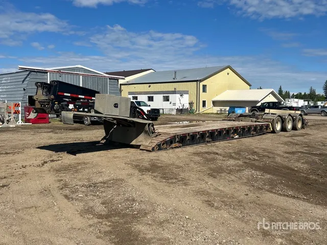 2019 Arnes Tri/A Double Drop Removable Gooseneck 55 Ton Lowboy Trailer