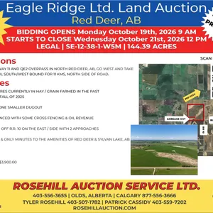 Eagle Ridge Ltd. Land Auction