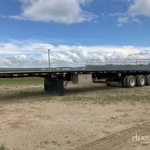 2012 Lode King 53 ft Tri/A Flatbed Trailer