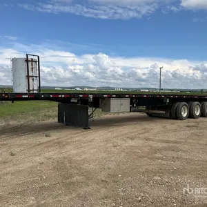 2012 Lode King 53 ft Tri/A Flatbed Trailer
