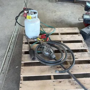 Tiger torch, booster cables, hand pump.
