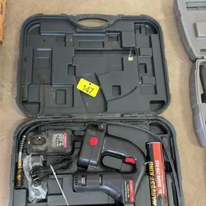 Battery grease gun