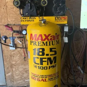 MAXAIR 5HP 60 GALLON UPRIGHT AIR COMPRESSOR