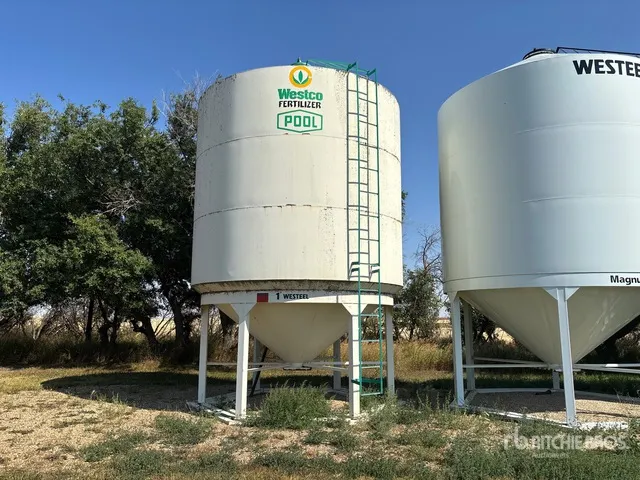 Westeel +/- 70 ton Epoxy Lined Hopper Grain Bin