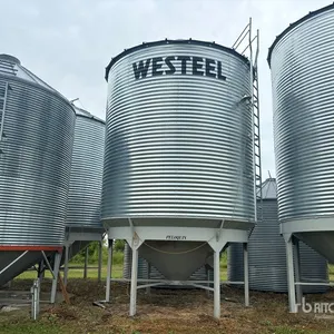 Westeel +/- 2400 bu 4 Ring Hopper Grain Bin