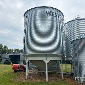 Westeel +/- 2400 bu 4 Ring Hopper Grain Bin