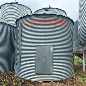 Twister +/- 1500 bu 4 Ring Hopper Grain Bin