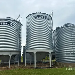 Westeel +/- 3000 bu 5 Ring Hopper Grain Bin