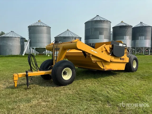 Leon 1000 A-Series 4 Tire Hydraulic Pull Scraper