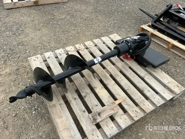 2026 GIYI 12 in Mini Skid Steer Auger (Unused)