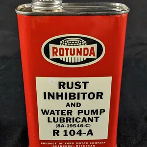 FULL PINT OIL CAN FORD ROTUNDA RUST INHIBITOR