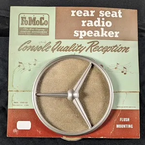 1949 TO 1952 FORD REAR SEAT RADIO SPEAKER DISPLAY SIGN