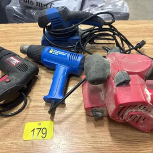 Electric drill,heat gun, sanders