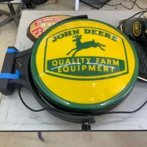 JD Lighted Plastic Sign