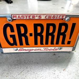 SNAP-ON DISPLAY STAND WITH CUSTOM PLATE