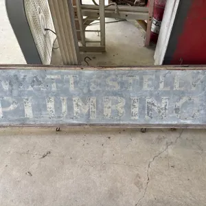 WYATT & STELLY PLUMBING SIGN