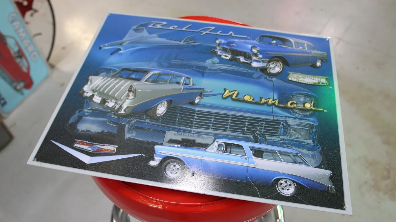 CHEVROLET IMPALA DISPLAY SIGN
