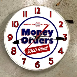 1950S MONEY ORDER CLOCK