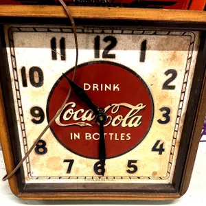 1940S COCA-COLA CLOCK