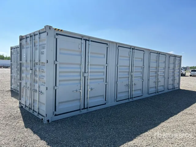 2026 40 ft High Cube Multi-Door Storage Container