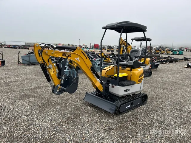 2026 ME20-YELLOW Mini Excavator (Unused)