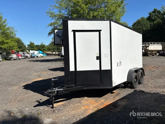 2025 Cargo United 7x12TA2 T/A Food Concession Trailer