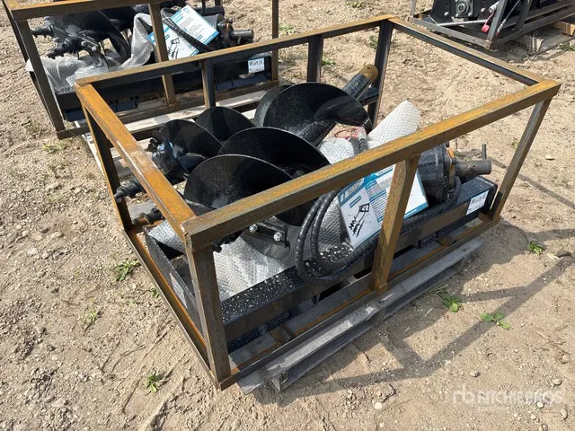 2026 Mower King SSECAG-Y 72 in Skid Steer Auger (Unused)