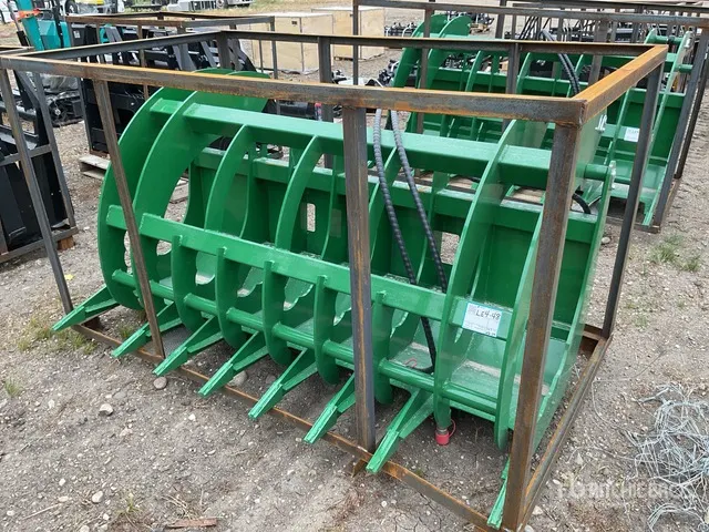 2026 AGT SRR72 72 in Skeleton Skid Steer Grapple Bucket (Unused)
