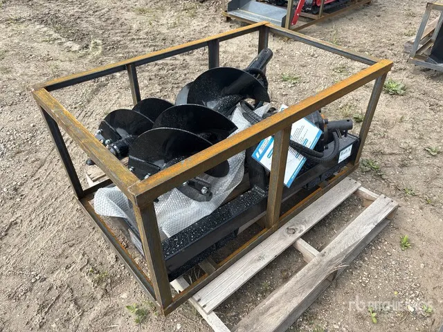 2026 Mower King SSECAG-Y 72 in Skid Steer Auger (Unused)