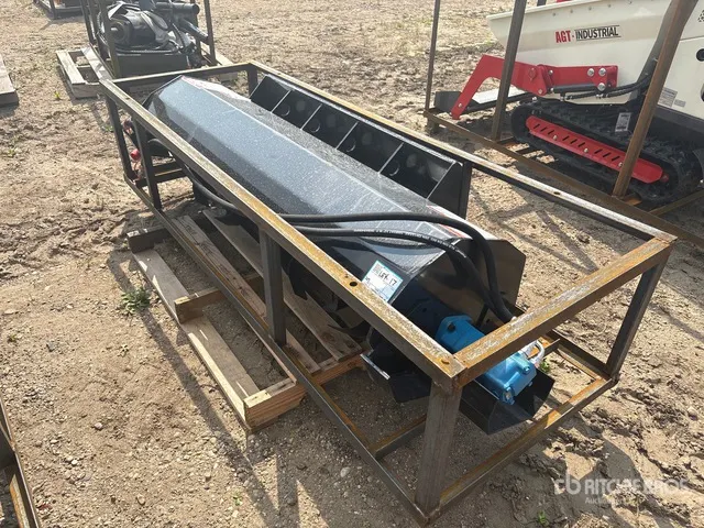 2026 Mower King ECSSTR072 72 in Skid Steer Tiller (Unused)