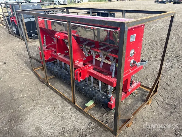 2026 AGT STSD10 45 in 3-Point & skid steer attachment. Skid Steer Seeder (Unused)