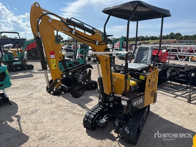 2026 CFG H13R Mini Excavator (Unused)